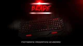 Blade membrane keyboard [upl. by Macy]