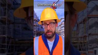 Part 129  work smarter👷💡💯 workers construction work smart job viralvideo shorts [upl. by Elfrieda]