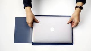 Funda De Cuero Ligera Para Macbook Air 133 Pulgadas [upl. by Mckeon]