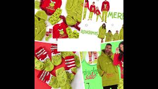 The Christmas Grinch collections Socks Pyjama Blanket Hoodie and More by Minikidzcouk [upl. by Bronson]