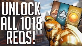 How Long Does It Take To Unlock ALL REQs Halo 5 [upl. by Htebirol]