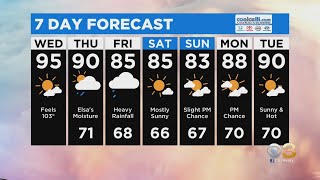 Tracking Hurricane Elsa and the 7Day Forecast [upl. by Trahurn]