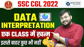 SSC CGL Maths 2022  Data Interpretation Maths DI  एक Class में ख़त्म  Sahil Sir [upl. by Hniht]