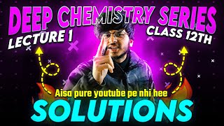 Solutions class 12th chemistry chapter 1 by munil sir [upl. by Ahsaz]