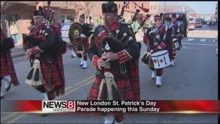 St Patricks Day parade in New London [upl. by Atinreb]