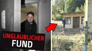 UNGLAUBLICHER Fund Luftschutzbunker unter LOST PLACE gefunden [upl. by Yralih]