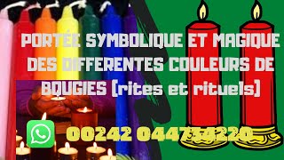 BOUGIES PART1 ROLES ET POUVOIRS MAGIQUE RITES ET RITUELS [upl. by Aekal345]