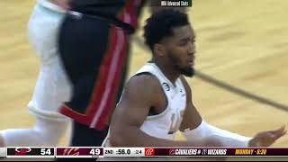 Career Game 388 Donovan Mitchell Highlights vs MIA 01312023 [upl. by Annahsar423]