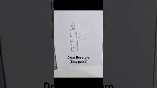 Easy candle drawing shorts trending artmania youtubeshorts candle drawing art youtube [upl. by Ebocaj]