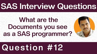 SAS Clinical Interview Question amp Answers what are the documents you see as a SAS programmer  Q12 [upl. by Klusek]