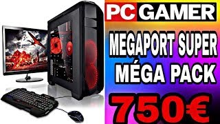 UNBOXING PC GAMER MEGAPORT SUPER MEGA PACK A 750 EURO [upl. by Ttezzil239]