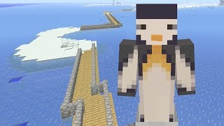 Minecraft Xbox  Arctic Survival  Building Bridges 12 [upl. by Siddra]