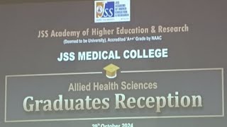 JSS medical College Mysore  graduations program [upl. by Mackenie]