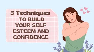 3 Techniques to Build Your Self Esteem and Confidence meme mentalhealth selfesteem [upl. by Refanej]