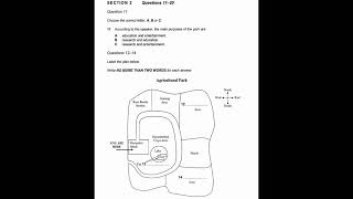 Cambridge 8  Test 2  Section 2  Agricultural Park [upl. by Enelrahs]
