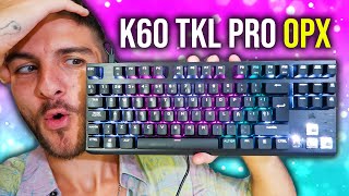 CORSAIR K60 PRO TKL OPX 🧿 Switches ÓPTICOS HOT SWAPPABLE ¿Qué más quieres [upl. by Refiffej]