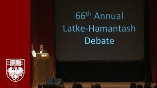 The 66th Annual Latke Hamantash Debate [upl. by Rossy560]