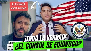 Por estas RAZONES es que te NIEGAN la VISA a los EEUU 🇺🇸 [upl. by Thelma]