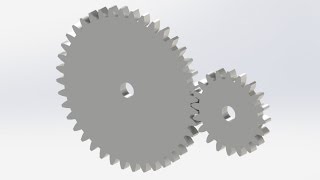 Solidworks Dişli Montajı Gear Assembly [upl. by Michella73]