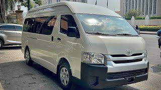 New toyota hiace 2023 12 Seats 30L white Color  interior exterior details [upl. by Saraann734]