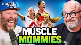 Muscle Mommies CRUSHING The Olympics  2 Bears 1 Cave Highlight [upl. by Adnar76]