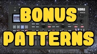 Electribe 2 Sampler Bonus Patterns Summer 2016 [upl. by Airehc]