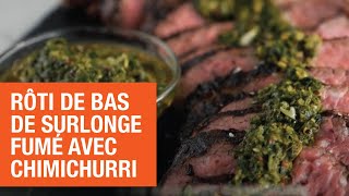 Rôti de bas de surlonge fumé au charbon de bois avec chimichurri  Home Depot Canada [upl. by Anoli]