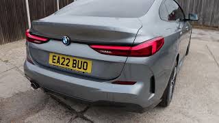 EA22BUO BMW 218I 15 M SPORT SALOON 4DR PETROL DCT AUTO HEATED SEATS SAT NAV BLUETOOTH DAB STEREO [upl. by Figone]