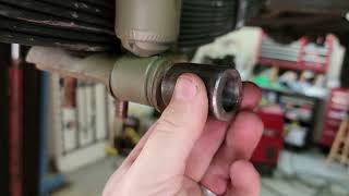 Willys MB shock cotter pin install [upl. by Acisseg]