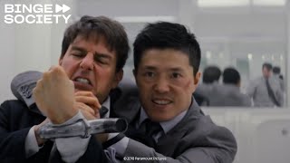 Crazy Mission Impossible Fight Scene [upl. by Leamhsi]