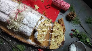 Christstollen Bread  German Bread for Christmas  Stollen Bread [upl. by Hortensia]