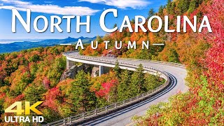 North Carolina  4K Amazing Aerial Film  Peaceful Piano Music [upl. by Hannis549]