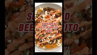 Shredded Beef Burrito Bowl [upl. by Adlog]