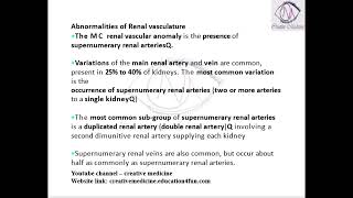 Lec 1 Supernumerary Kidneys [upl. by Calandra875]