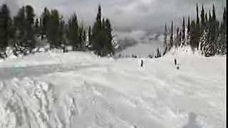 Snowboarding at Whistler  Blackcomb [upl. by Nwahsav]