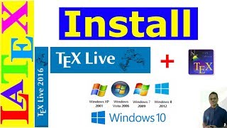 How to Install TeX Live and TeXstudio in Windows LaTeX Advanced Tutorial01 [upl. by Woo]