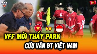 VN Đấu Indo 263 VFF Mời Gấp Thầy Park Cố Vấn HLV Troussier Cứu Vãn ĐT Việt Nam [upl. by Nnylarej]