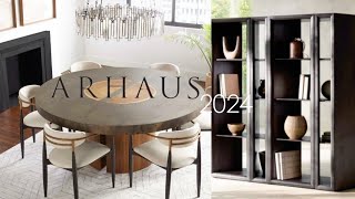 ARHAUS 2024 STUNNING HOME FURNITURE amp DECOR INSPIRATION  LUXURY NEUTRALS [upl. by Bushore]