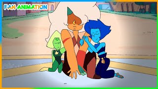 lapis Peridot and Jasper fusión quotRainbow flouritequot SU fan animation  blue kyanite network [upl. by Lasley67]