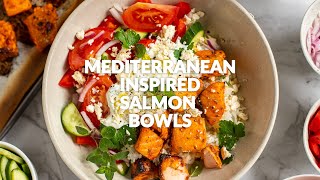 SALMON BOWLS MEDITERRANEAN STYLE [upl. by Umeh]