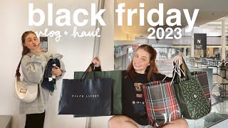 BLACK FRIDAY HAUL amp VLOG 2023 we woke up at 4amlol [upl. by Stu541]