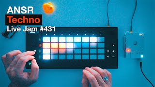 Techno LiveJam431 with Ableton Move [upl. by Lonyer]