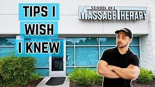 Things I Wish I Knew Before Starting Massage School [upl. by Ayerhs96]