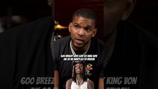 600 Breezy says god let King Von die so he didn’t go to prison 600breezy kingvon shorts ￼ [upl. by Lynnette]