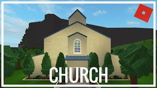 ROBLOX  Welcome To Bloxburg  Church 30K [upl. by Zzahc820]