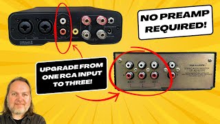 How to EASILY add more RCA inputs to a CLASS D amp without using a preamp [upl. by Els]