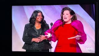 Melissa McCarthy and Octavia Spencer Oscars 2024 [upl. by Ursal]