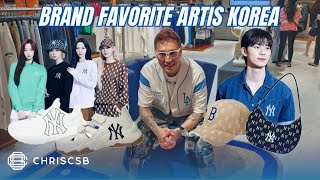 MLB Brand Favorite Artis Korea Aespa Lee Chae Min Cha Eun Woo Black Pink Lisa Jennie Rose DLL [upl. by Norrad]