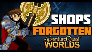 AQWTOP FREE SHOPS FORGOTTEN [upl. by Arerrac884]