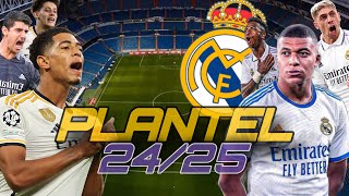 PLANTEL REAL MADRID 2425 PROYECTO MBAPPE [upl. by Wimsatt]